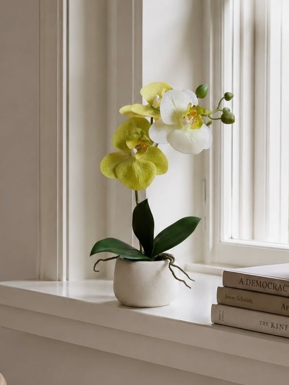 Orchidee in pot - Limoen 36cm