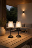 LED tafellamp BLACK - Set van 2 lampen