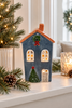 Kaarsenhuis JUL – keramisch kerstkaarsenhuis