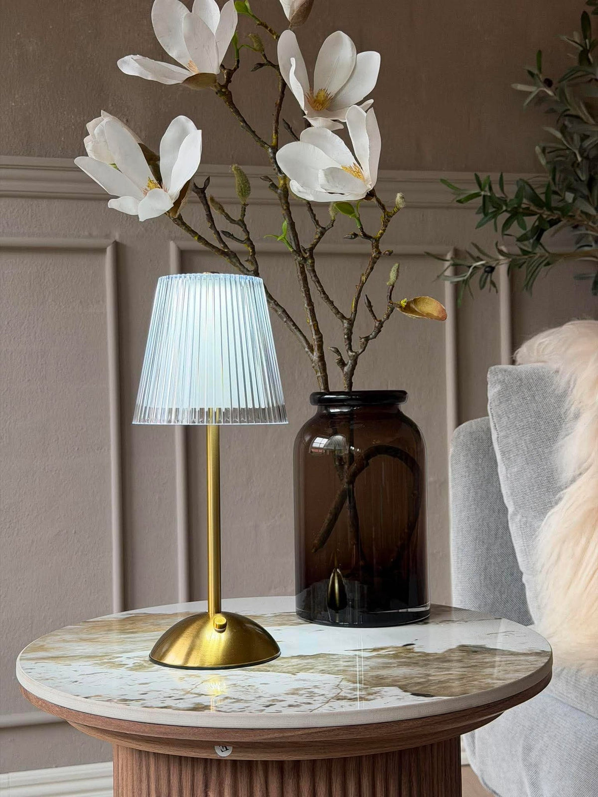 LED tafellamp GOLD - Set van 2 lampen