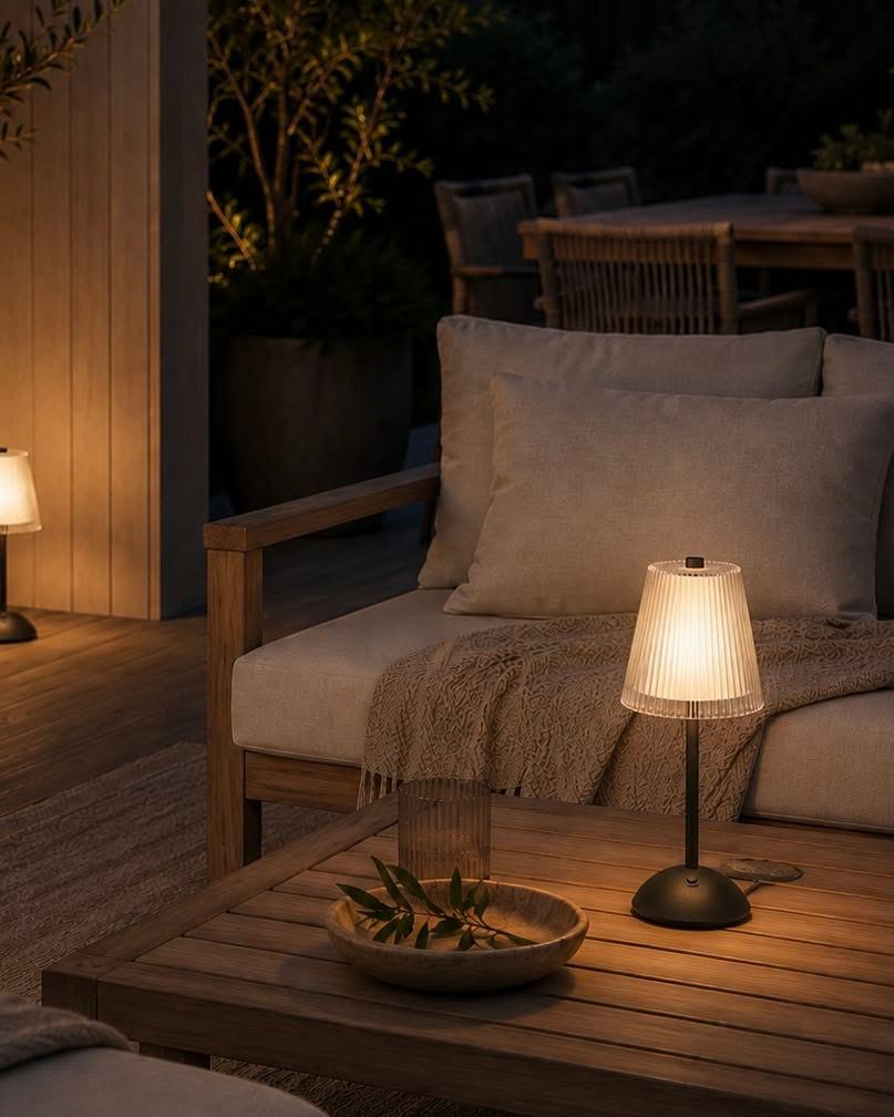 LED tafellamp BLACK - Set van 2 lampen