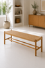Bank Eiken naturel - 120 cm