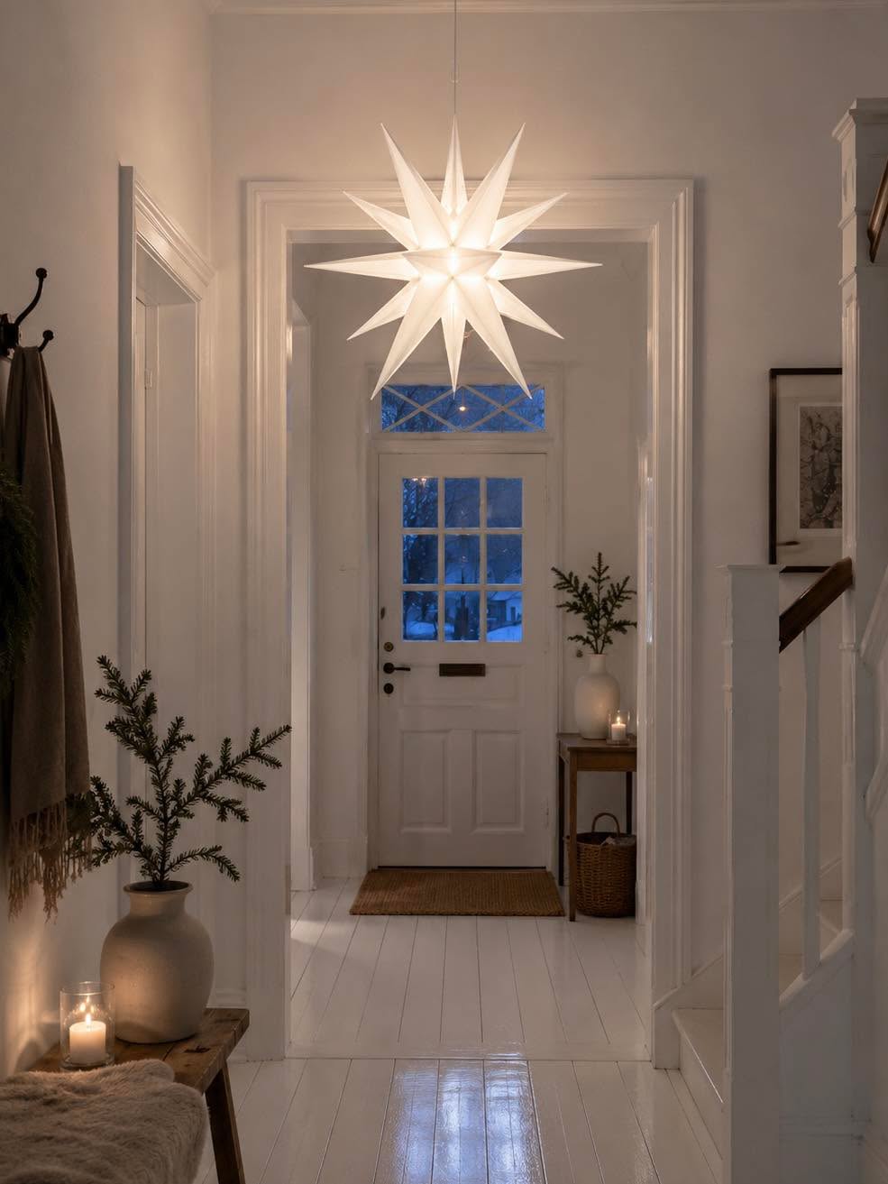 Ster met LED-licht - meerdere formaten