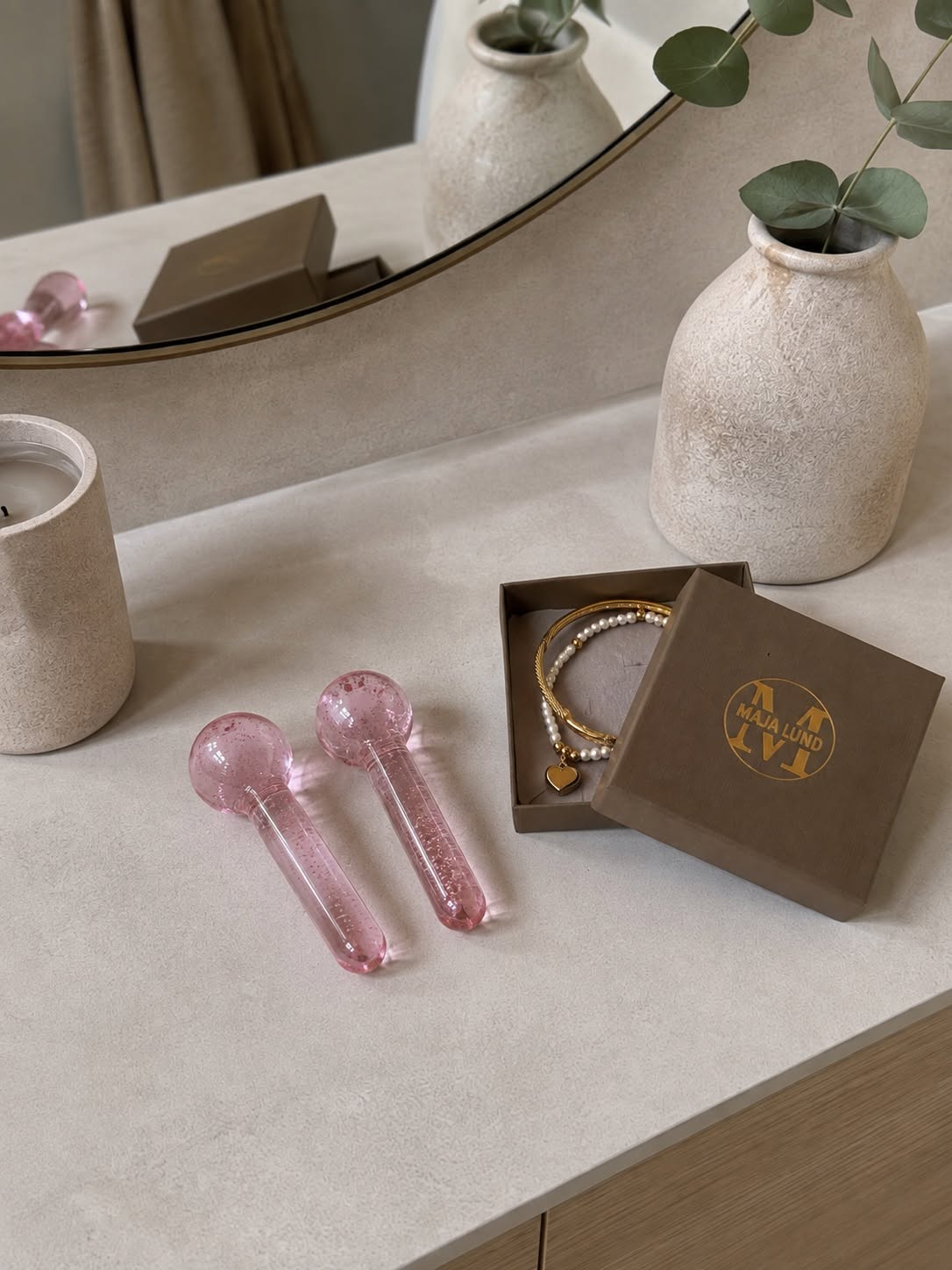 Rollers voor gezichtsmassage