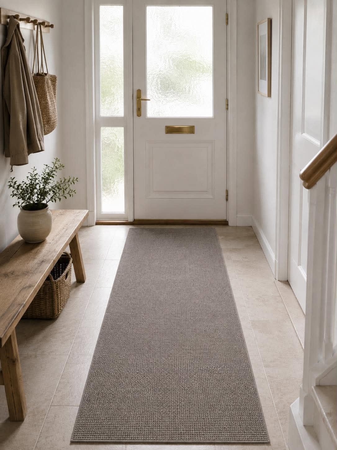 Schoonloopmat beige - meerdere maten