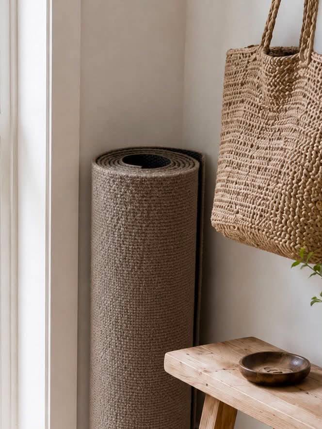 Schoonloopmat beige - meerdere maten