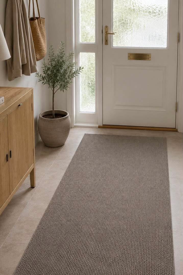 Schoonloopmat beige - meerdere maten