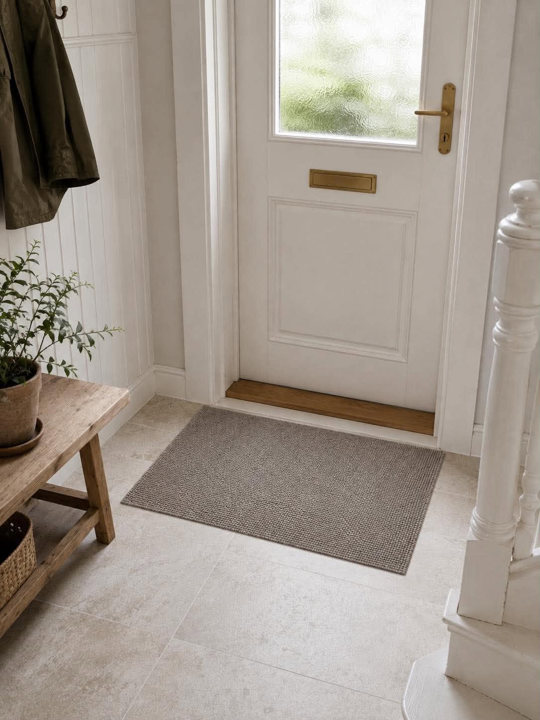 Schoonloopmat beige - meerdere maten