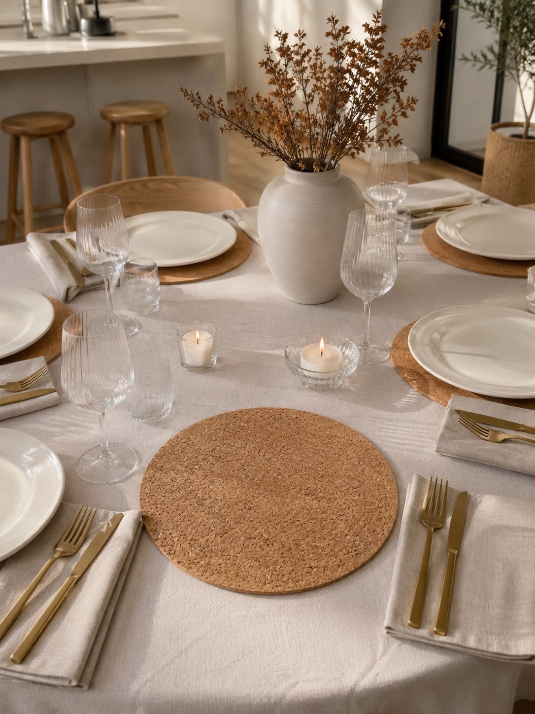 Placemat kurk – Dia 35 cm