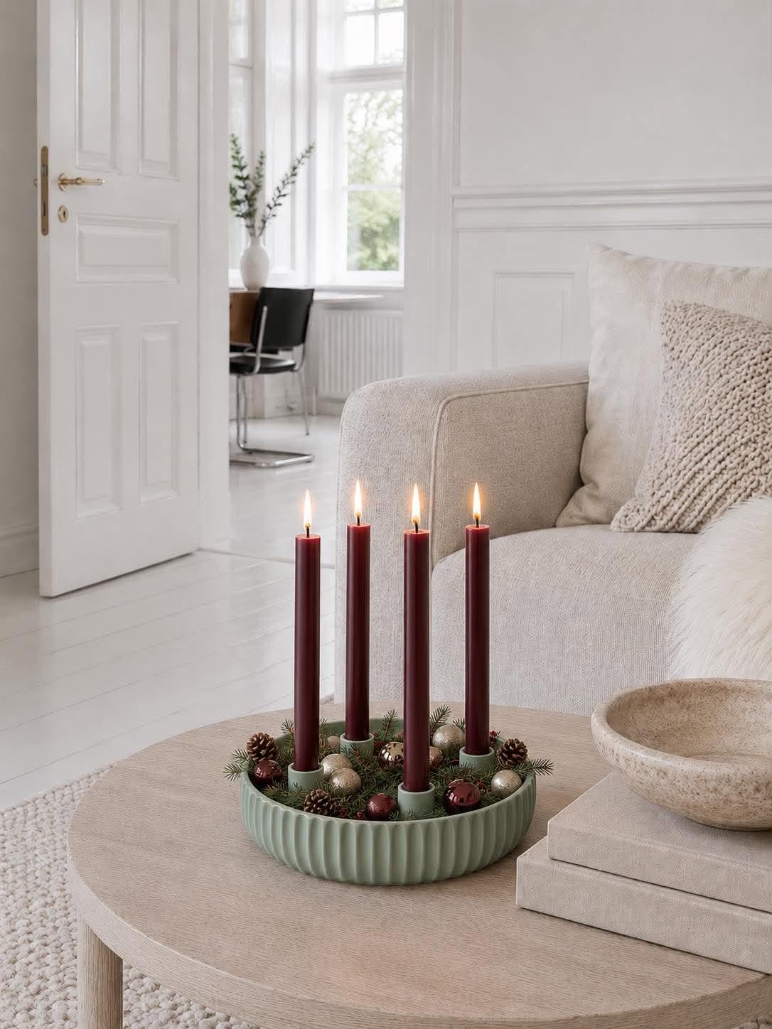 Adventskandelaar - Green