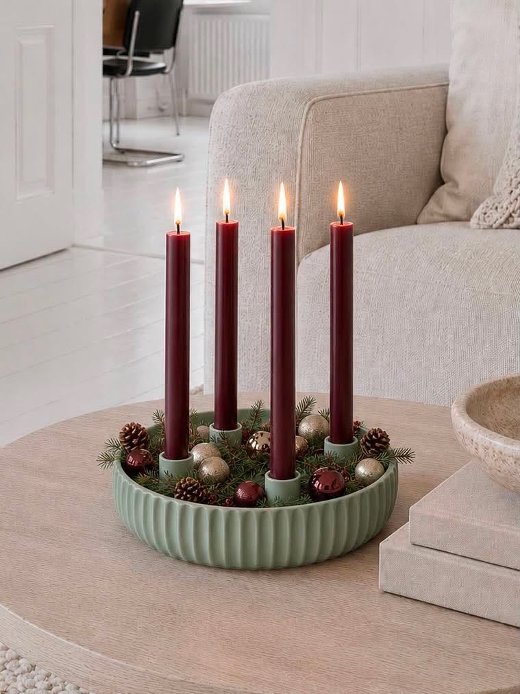 Adventskandelaar - Green