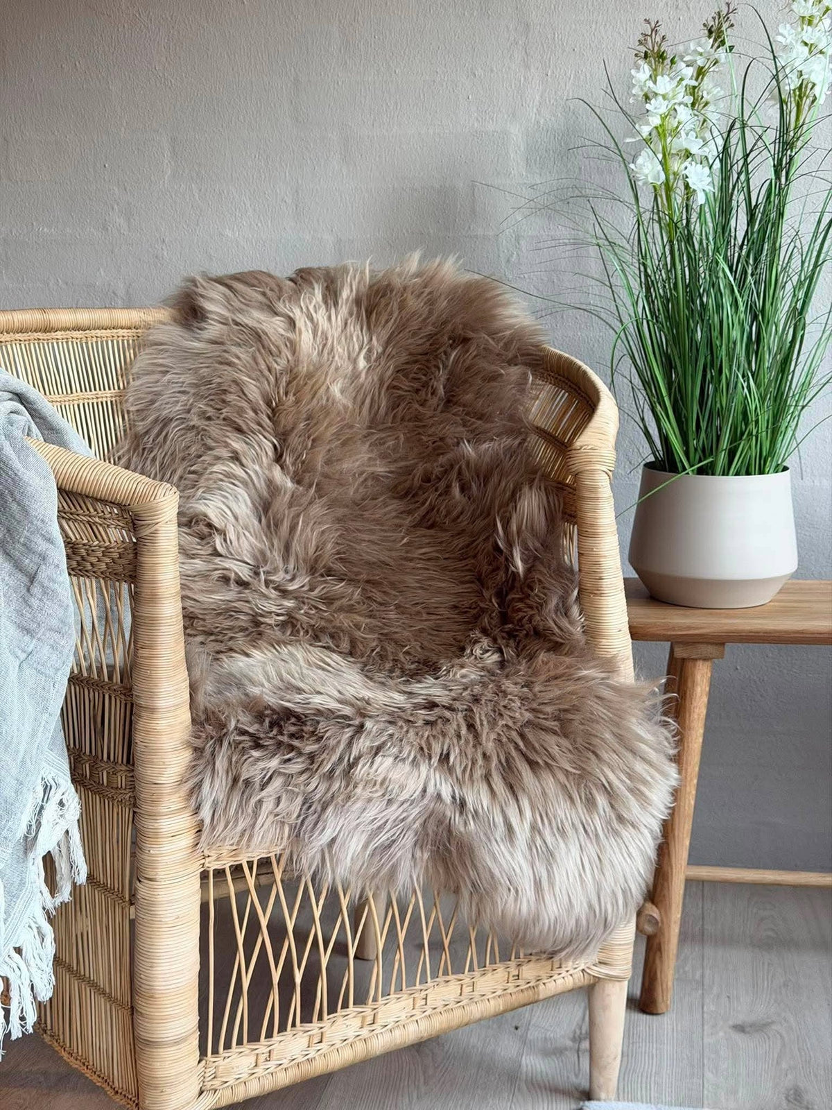 Lamvacht Taupe - 85x55cm