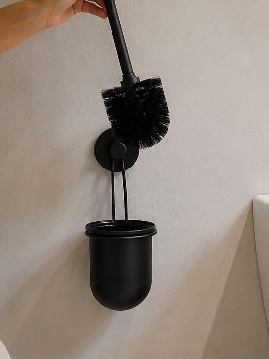 Toiletborstel met ophanging