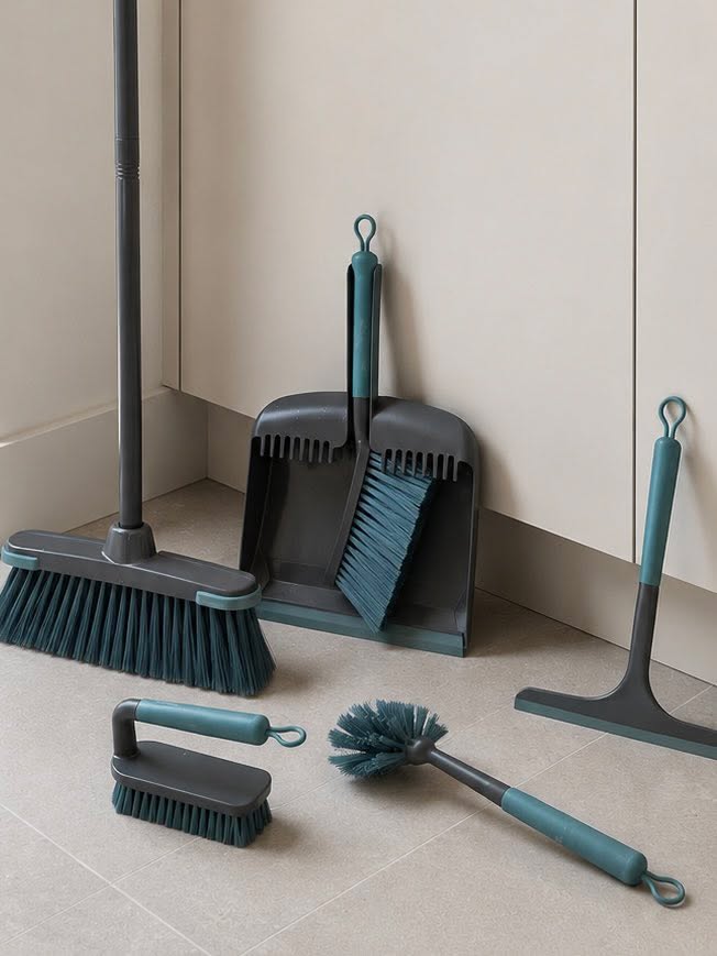 Schoonmaakset met 6 delen