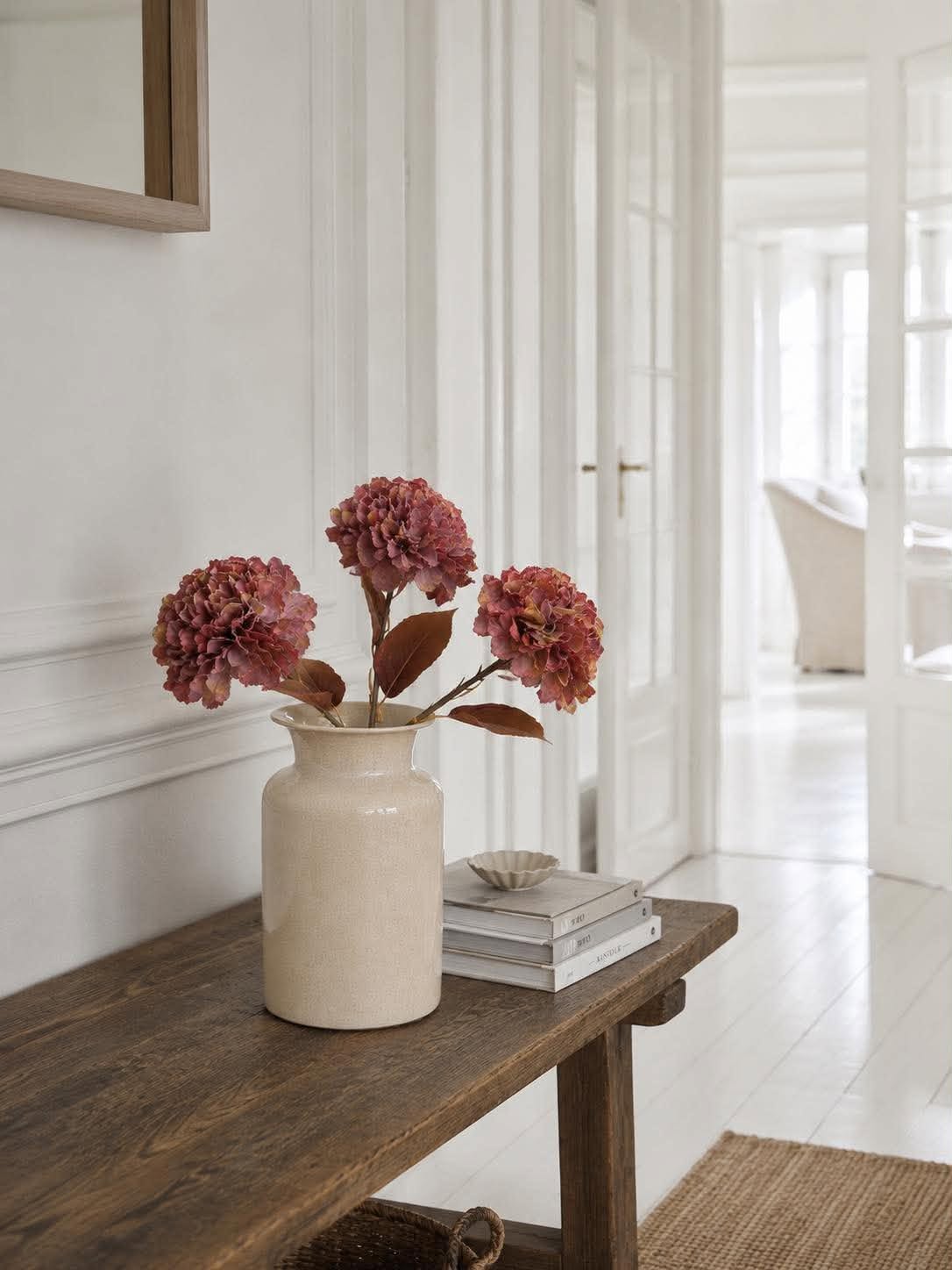 Hortensia 49cm - Dusty rose