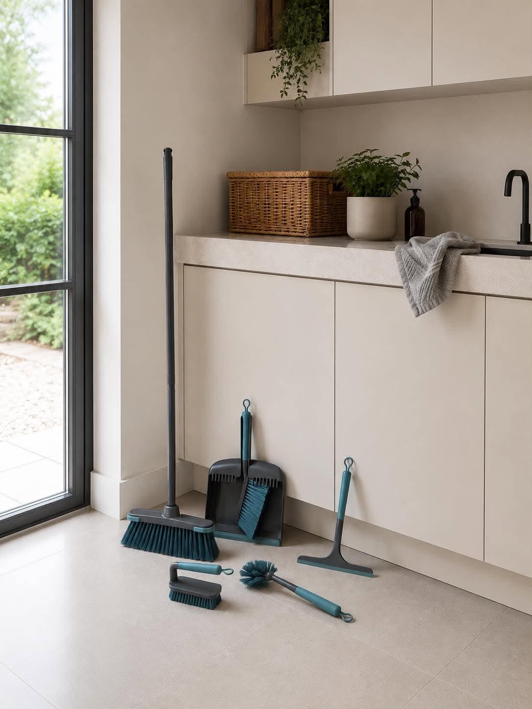 Schoonmaakset met 6 delen