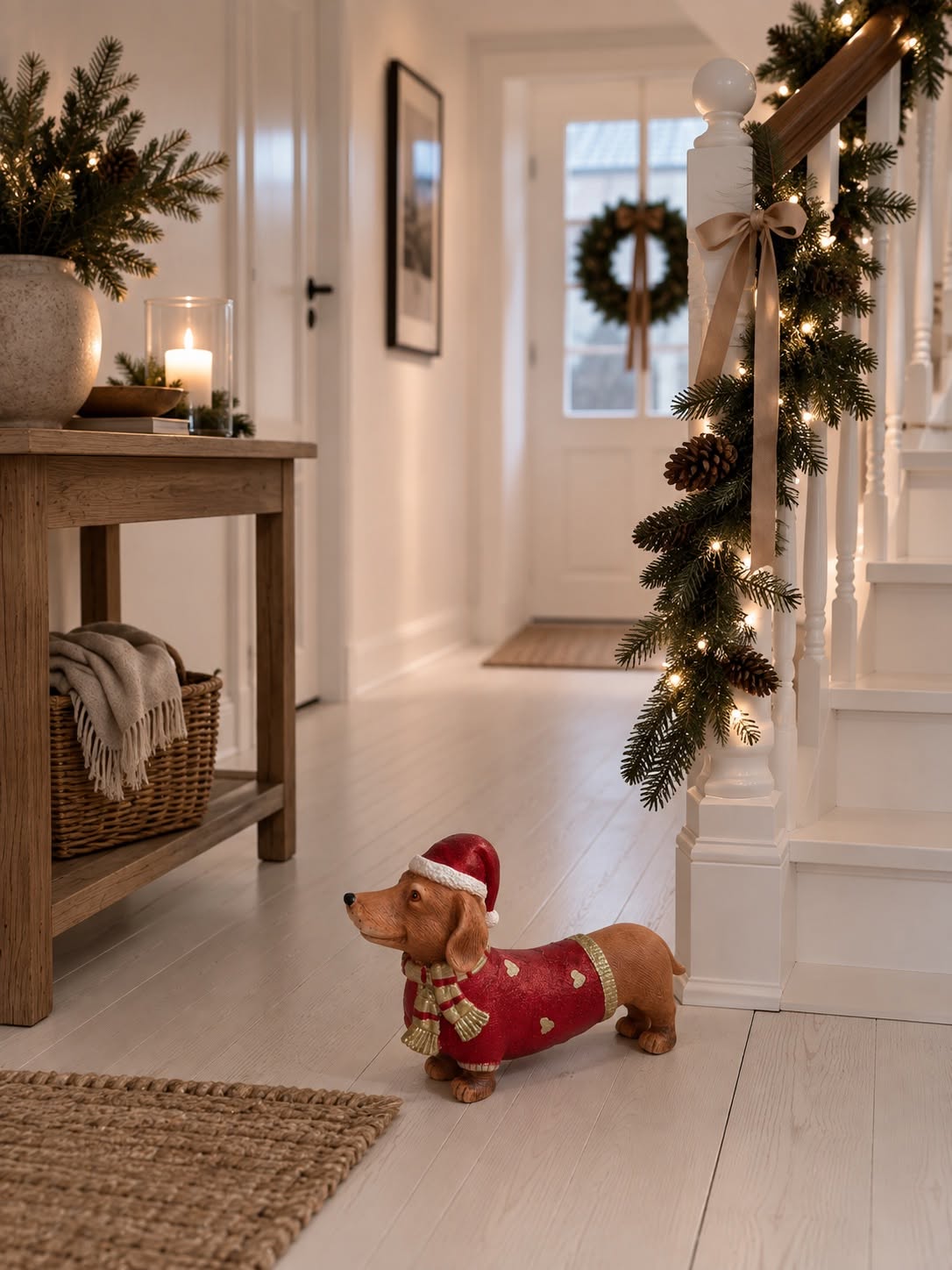 Kerstteckel - rood
