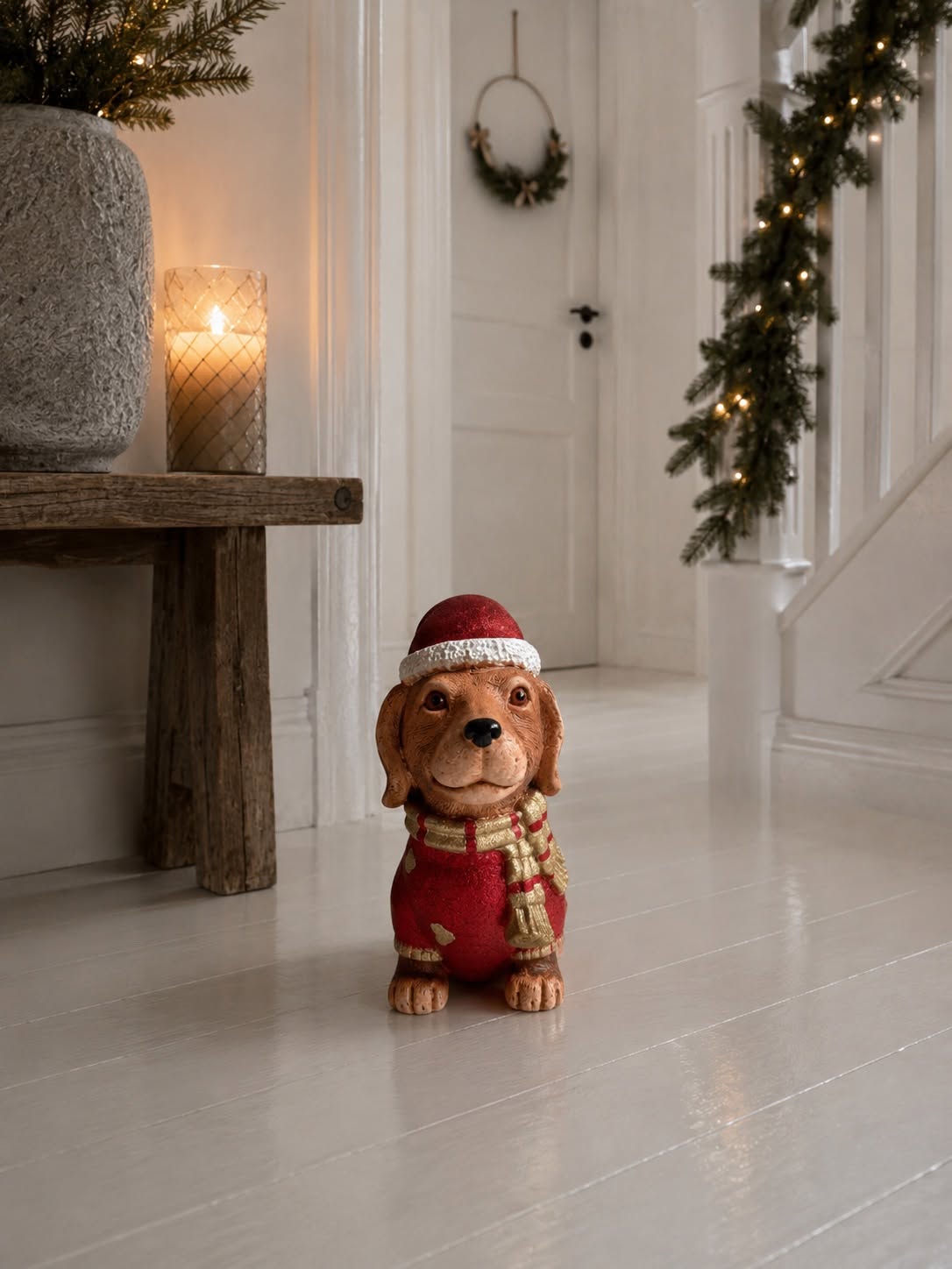 Kerstteckel - rood