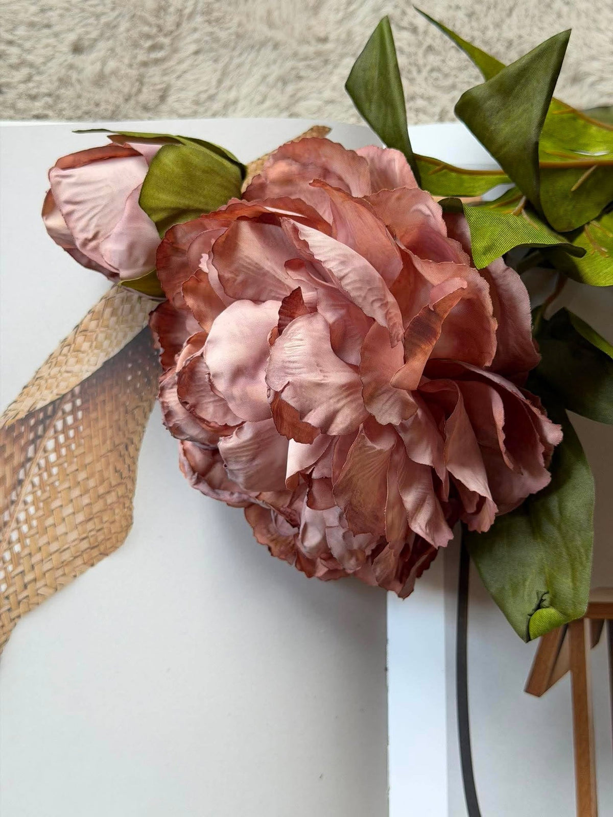 Peonie 69 cm - Dusty rose