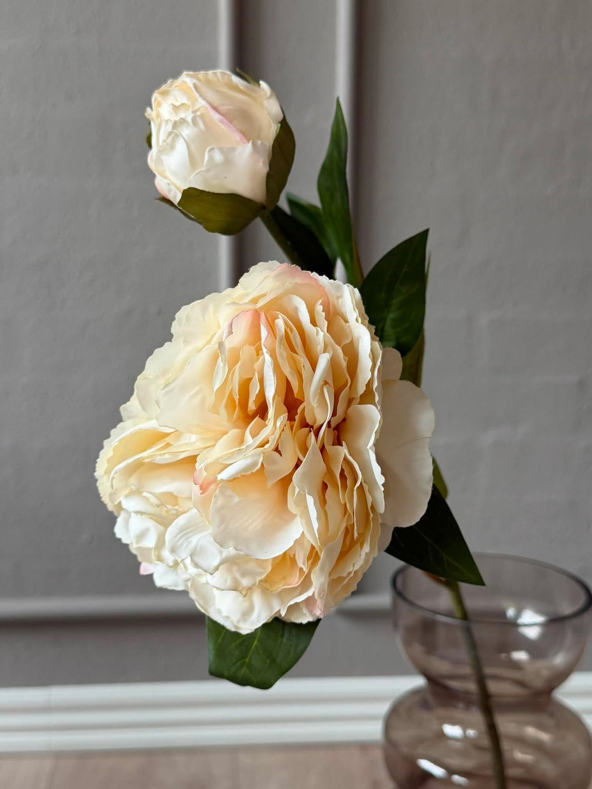 Pioen 69 cm - crème
