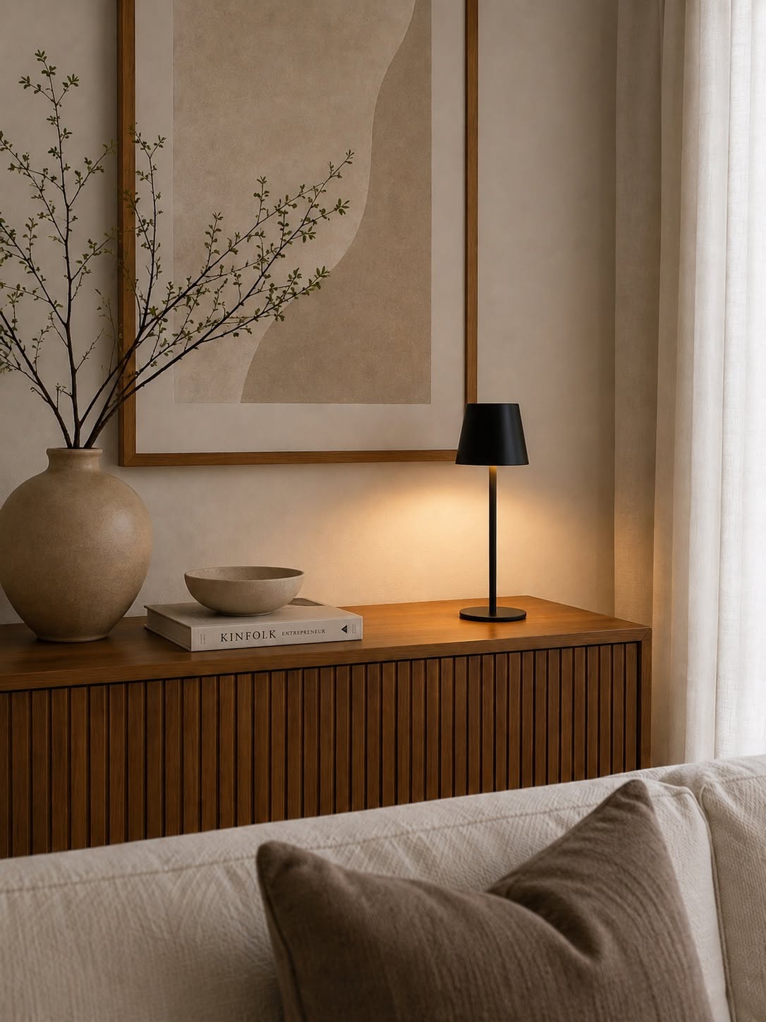 Oplaadbare lamp - Black