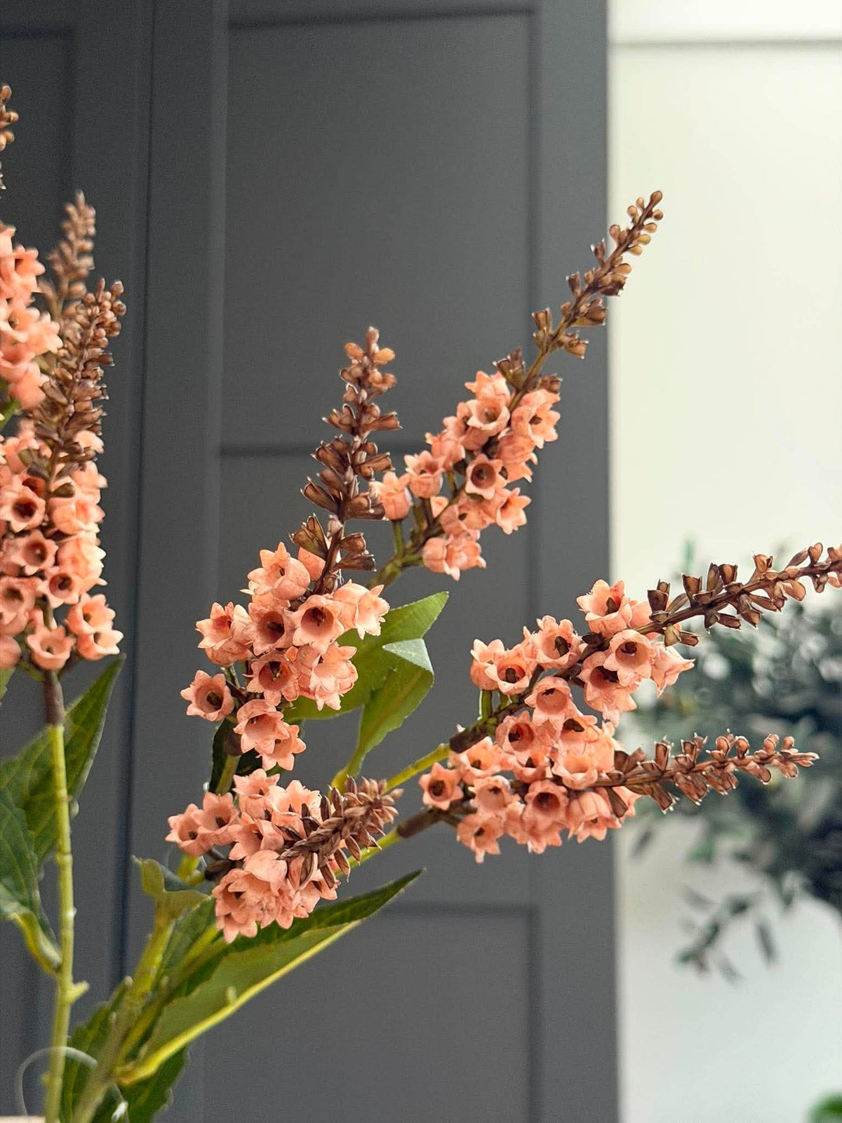 Bloemenstengel - Roze klokje 55 cm