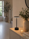 Oplaadbare LED tafellamp – Lux Black