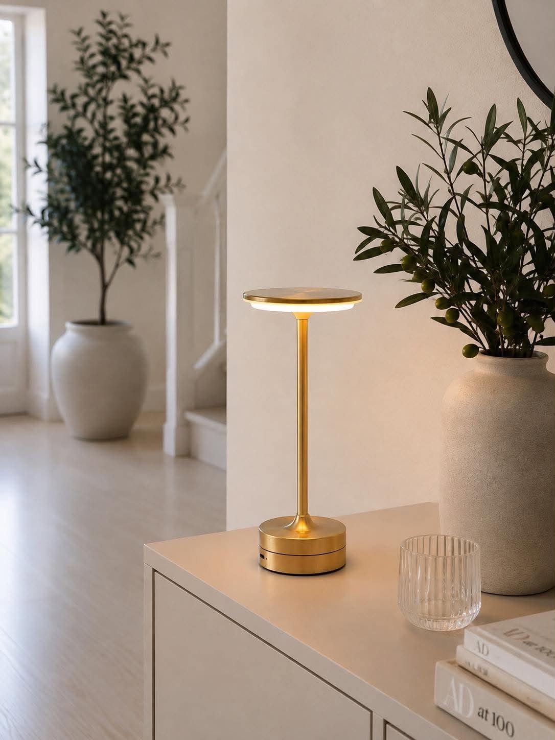 Oplaadbare LED-tafellamp – Lux Golden