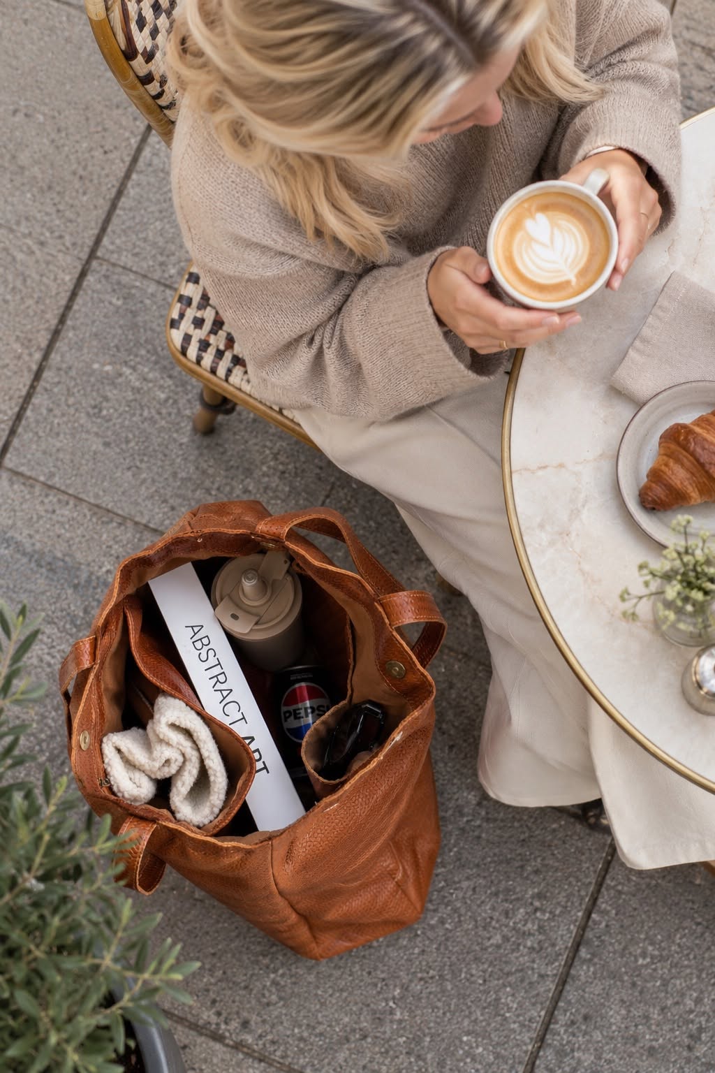 Shopper - gevlochten look