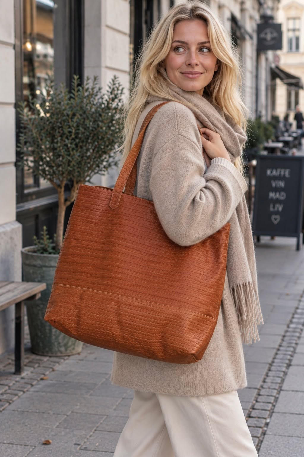 Shopper - gevlochten look