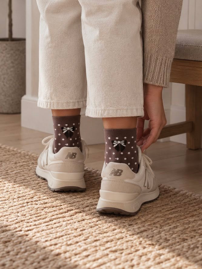 Sokken dots en strik - 37-41