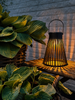Lantaarn met zonnecellen - GARDEN BLACK 24cm