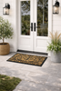 Deurmat - Naturel 45x75 ORNAMENT