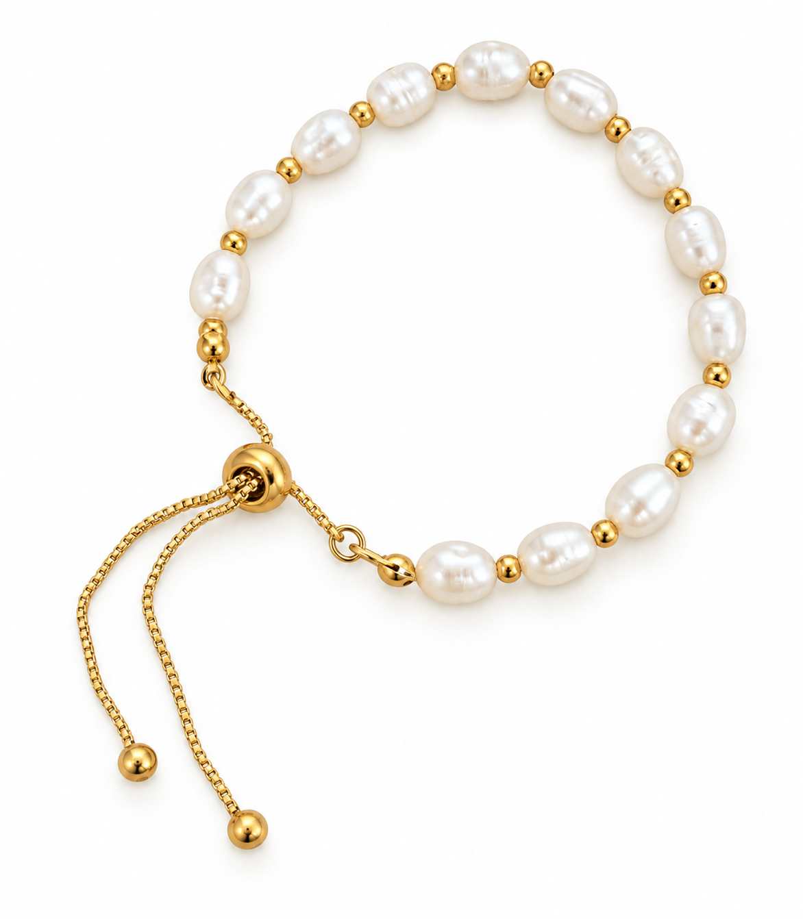Armband Bianca zoetwaterparels