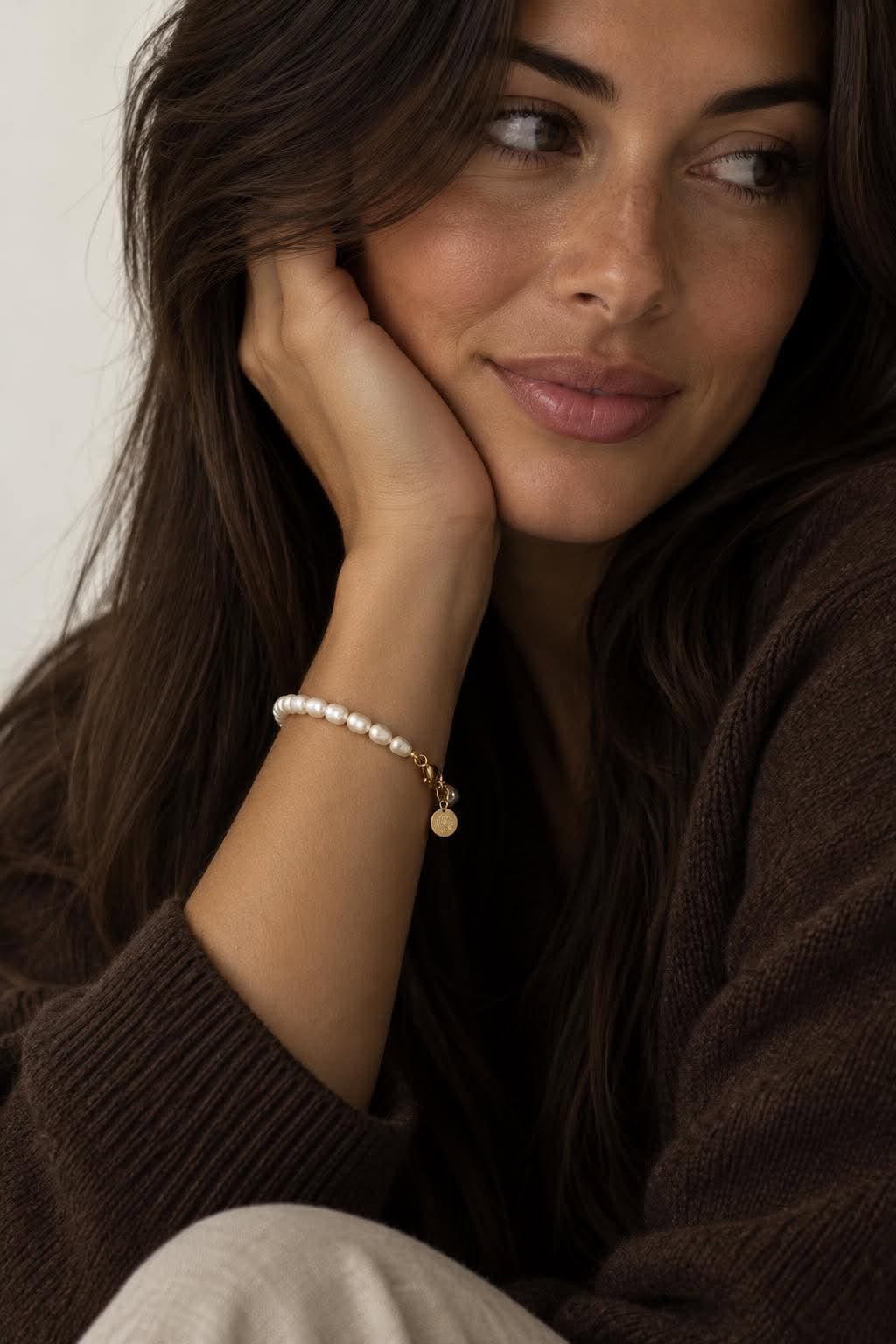 Armband Beate verguld - Waterbestendig