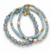 Armband GISELE Skyblue – Set van 3 stuks