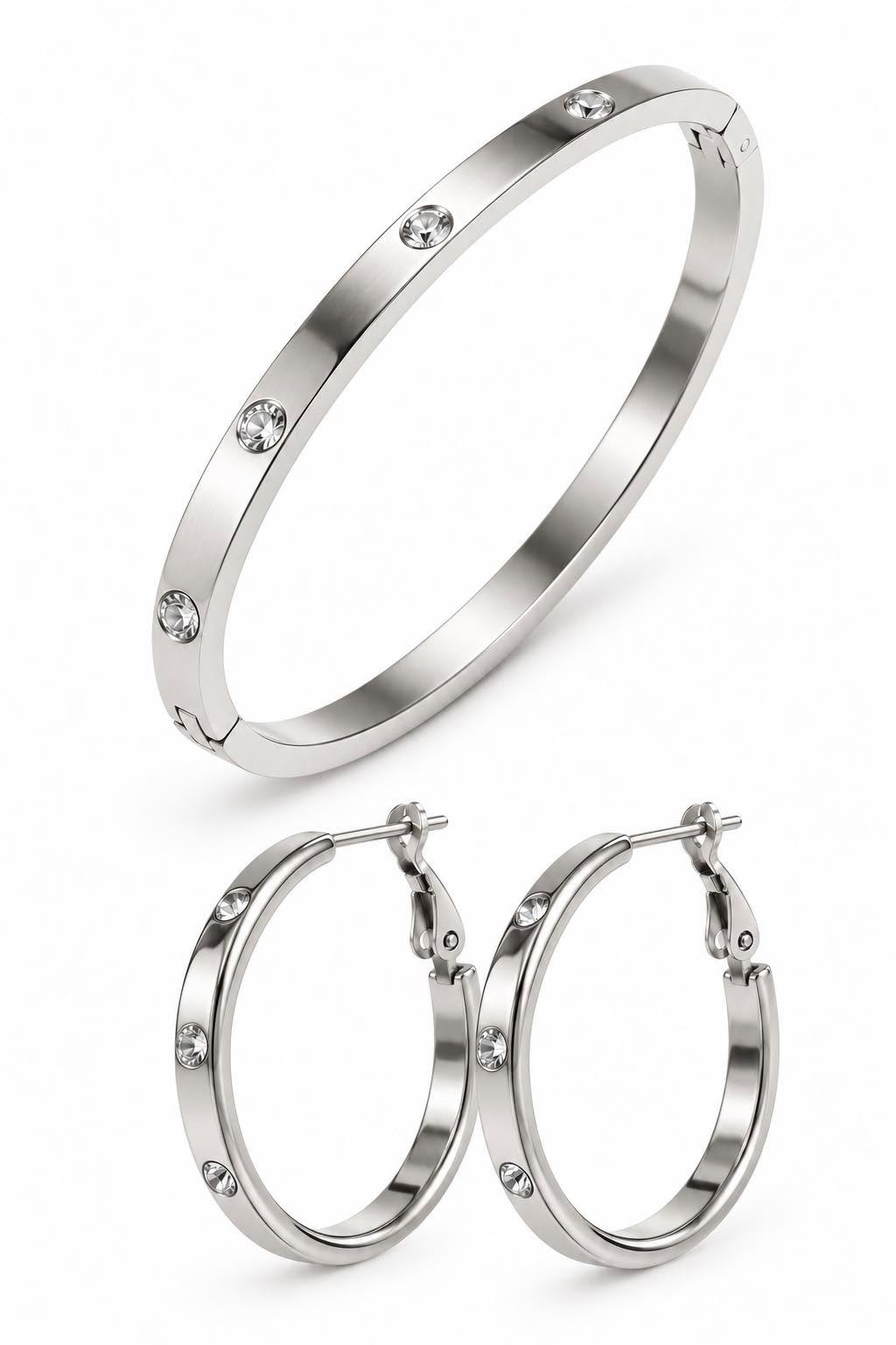 Mindy set met armband en oorbellen