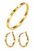 Mindy set met armband en oorbellen - verguld