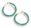 Oorbellen Merle – Turquoise