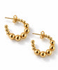 Oorbellen Gunilla 25 mm - 18k verguld