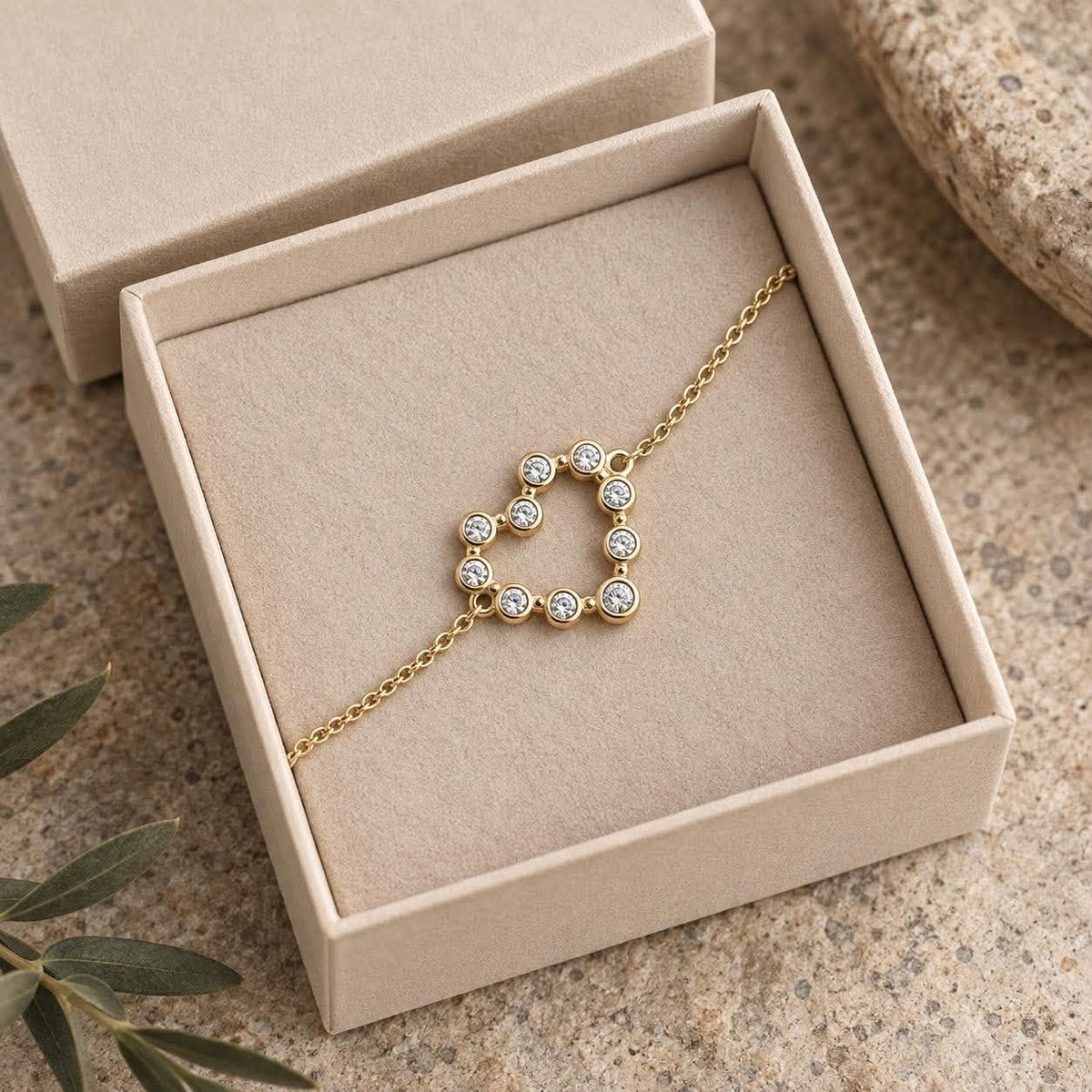 Armband Aja 18K verguld Sterling Silver