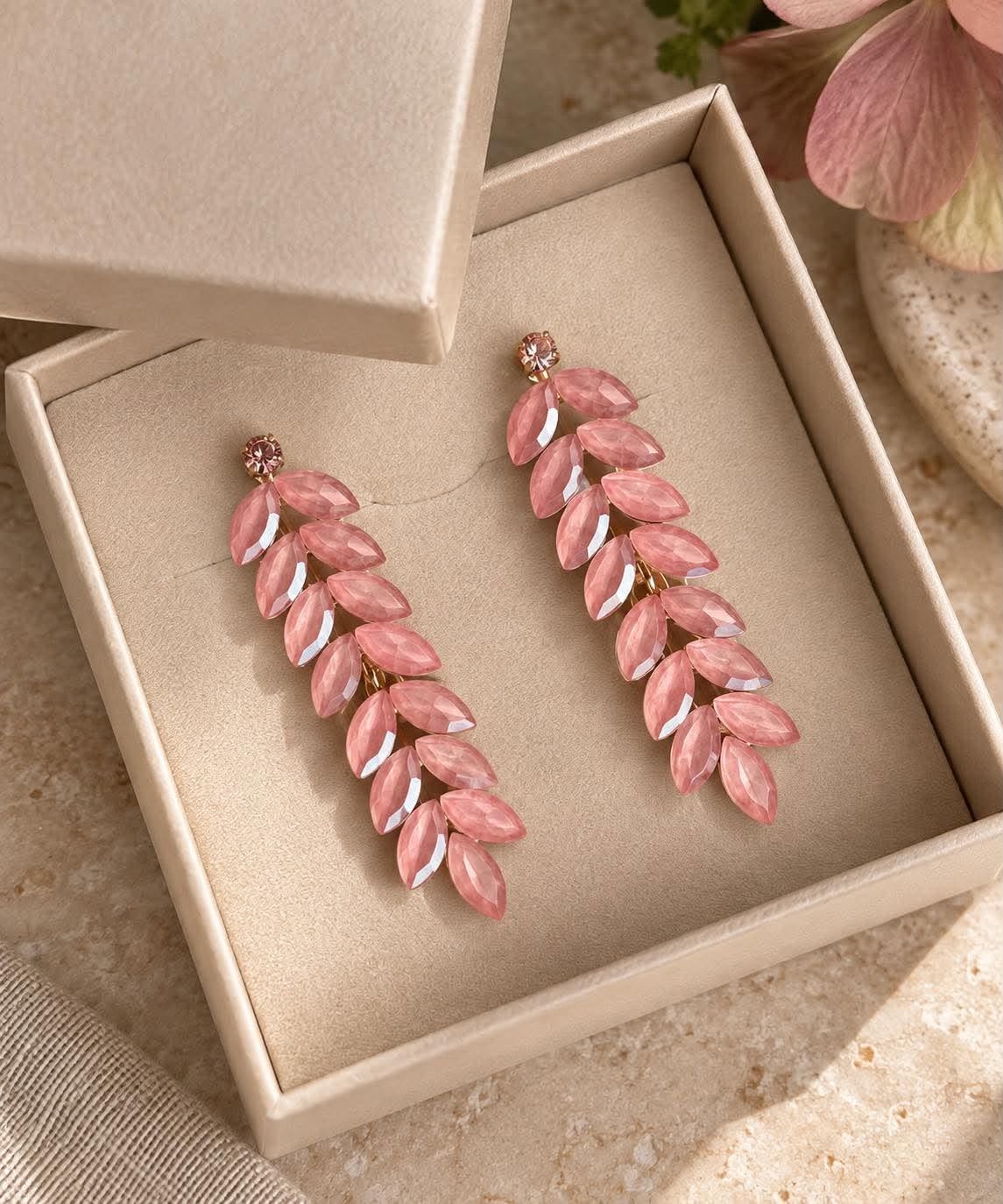 Oorbellen Leona - Rose