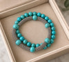 Armband Audrey Turquoise set met 2 armbanden