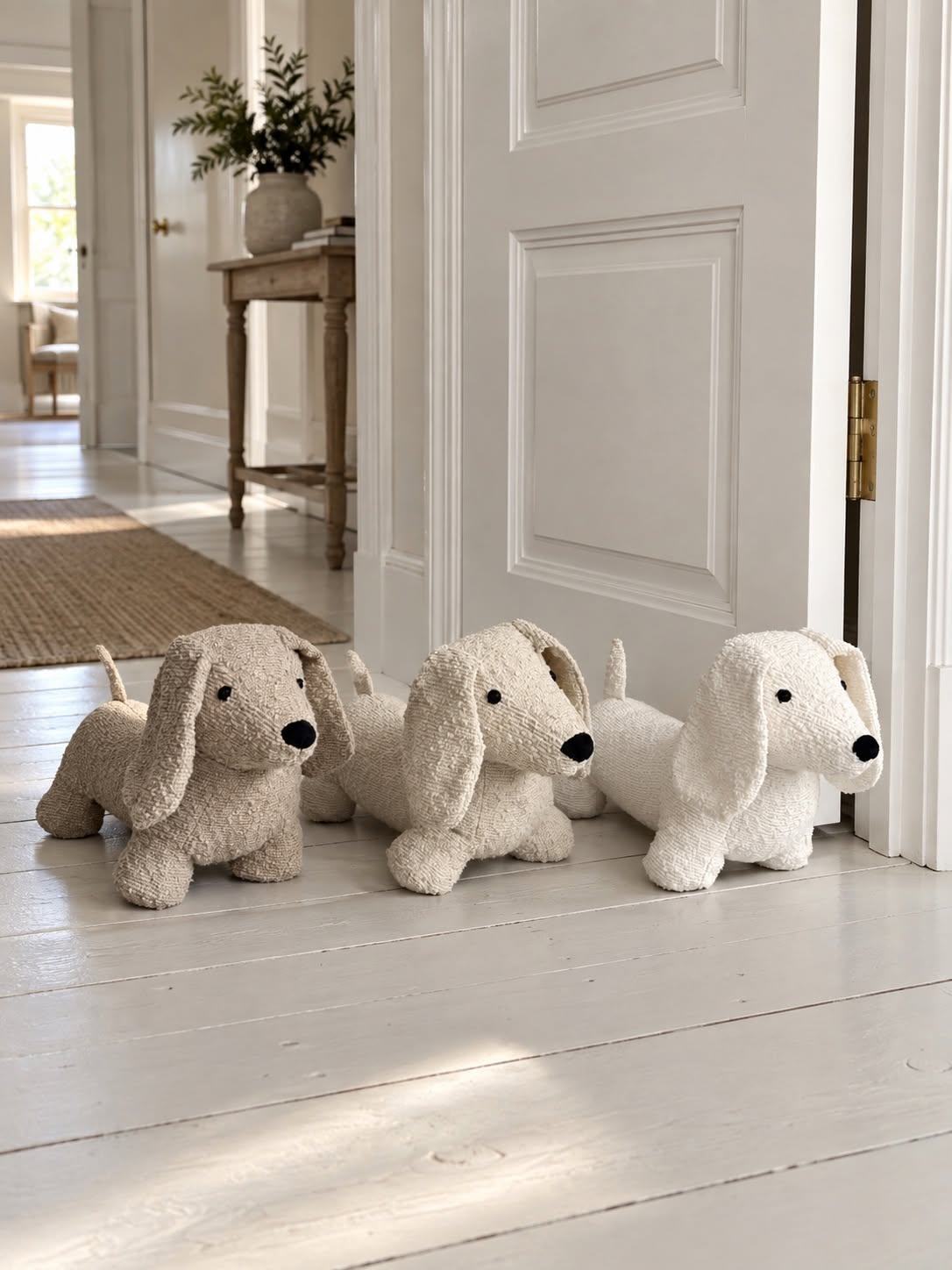 Deurstopper pluche Hond - Meerdere kleuren