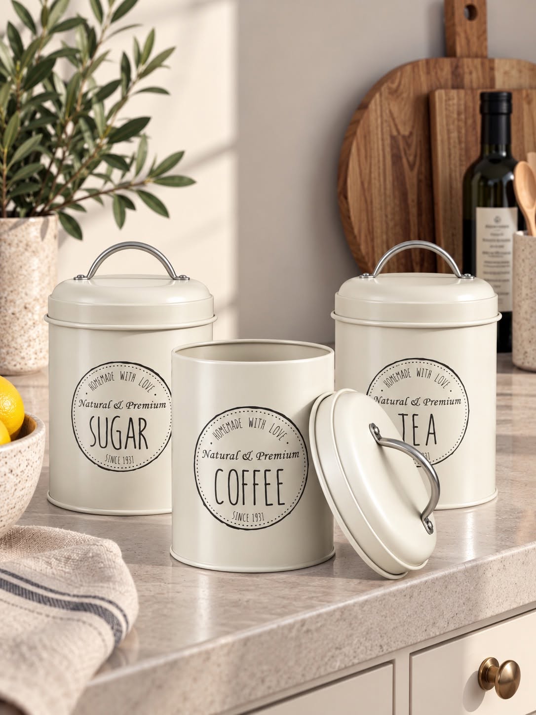 Blikken Creme - Set van 3 stuks