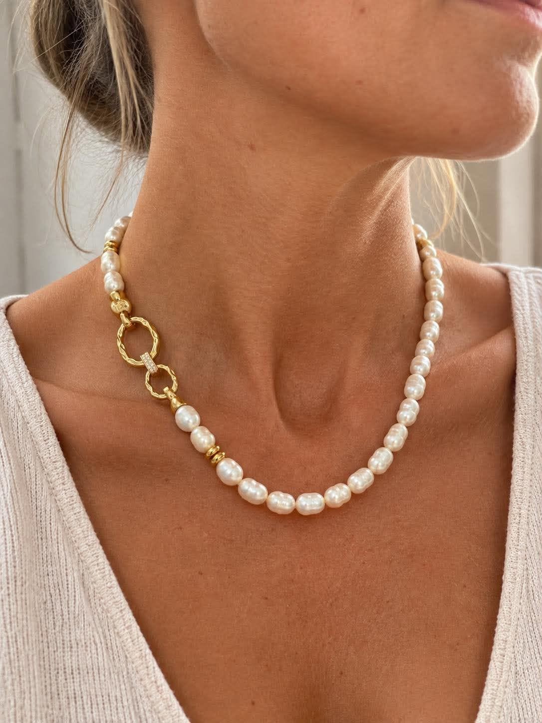 Ketting Cindy 18K verguld