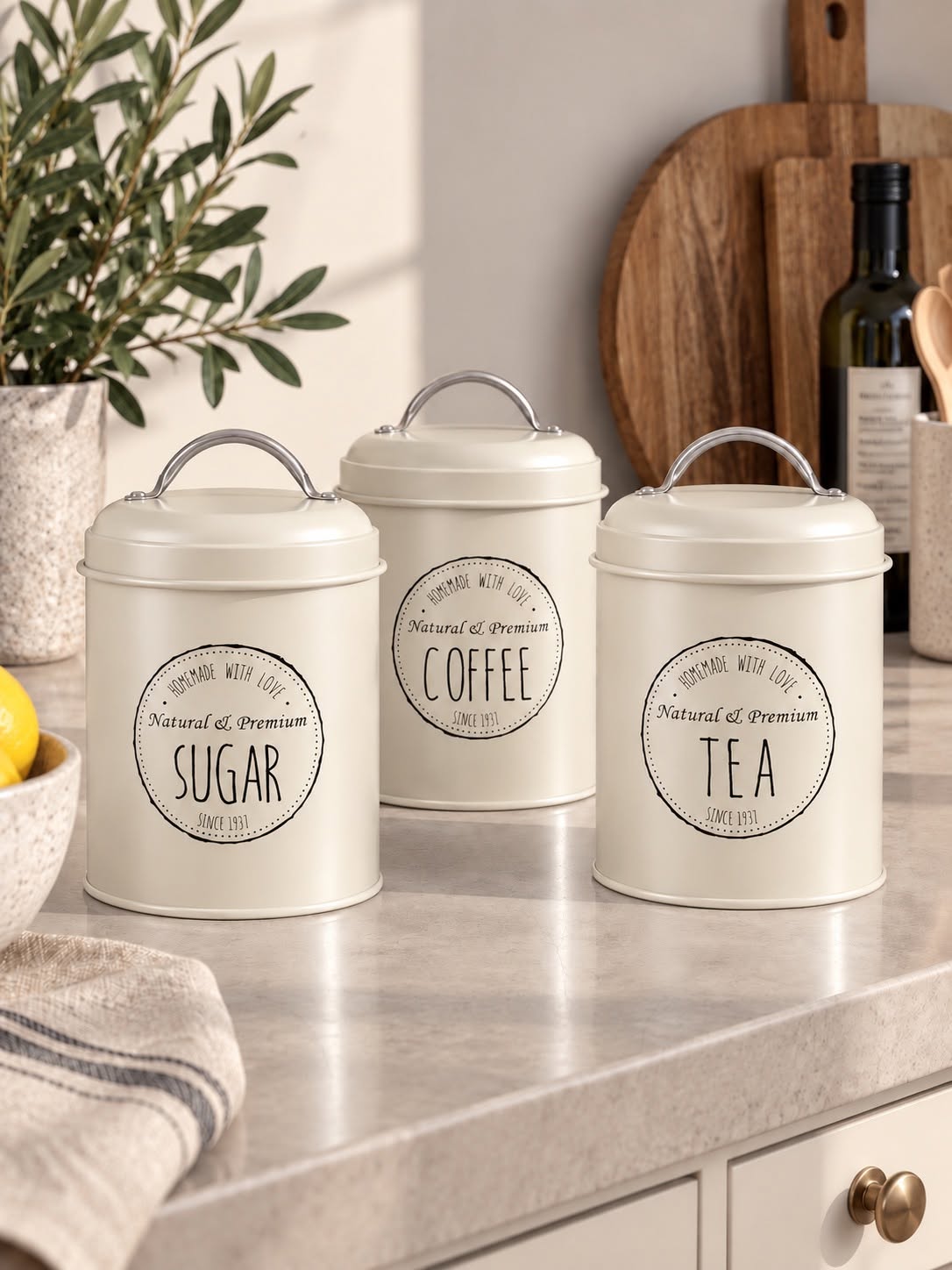 Blikken Creme - Set van 3 stuks