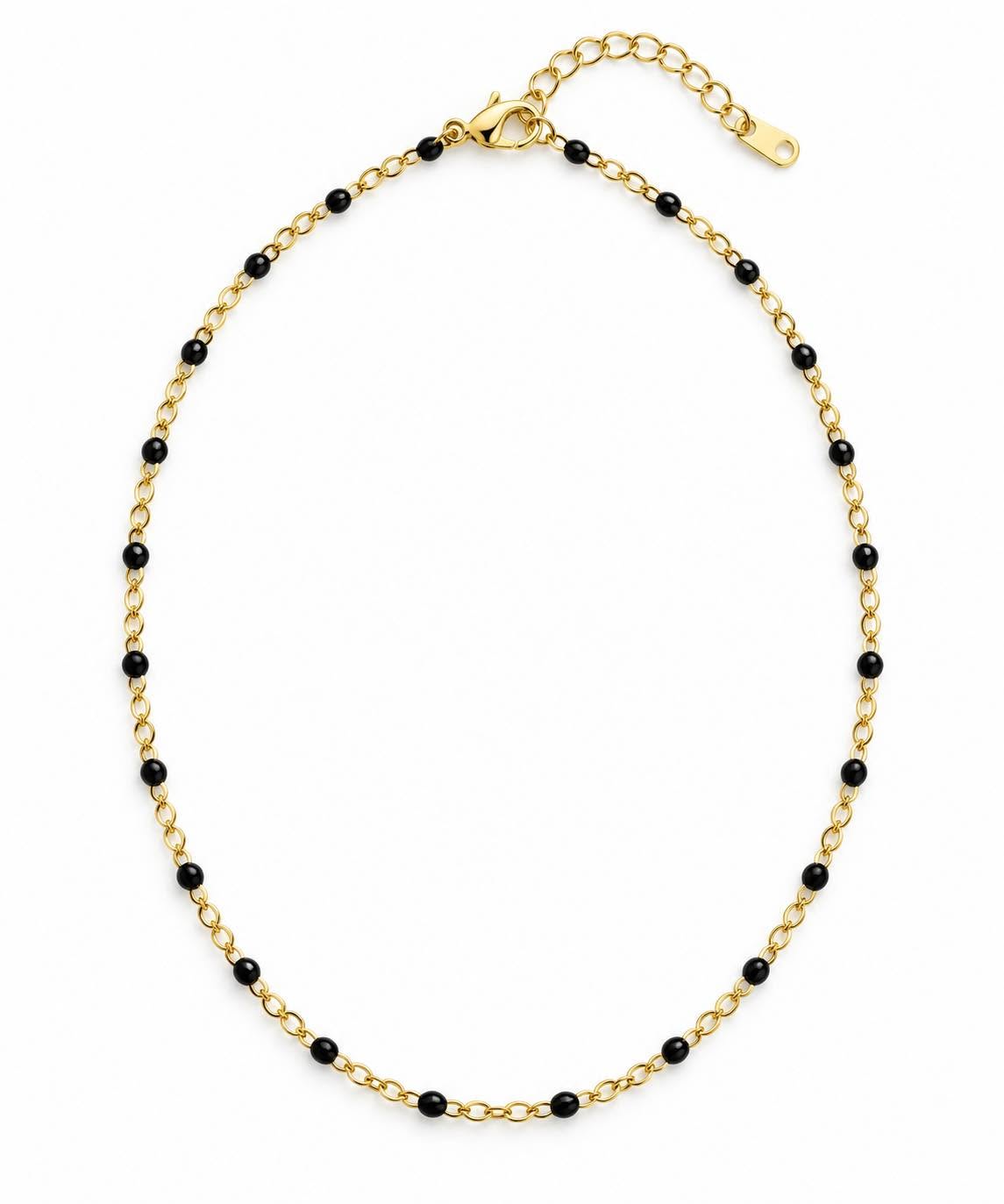 Ketting Hollie 18k verguld - Waterbestendig