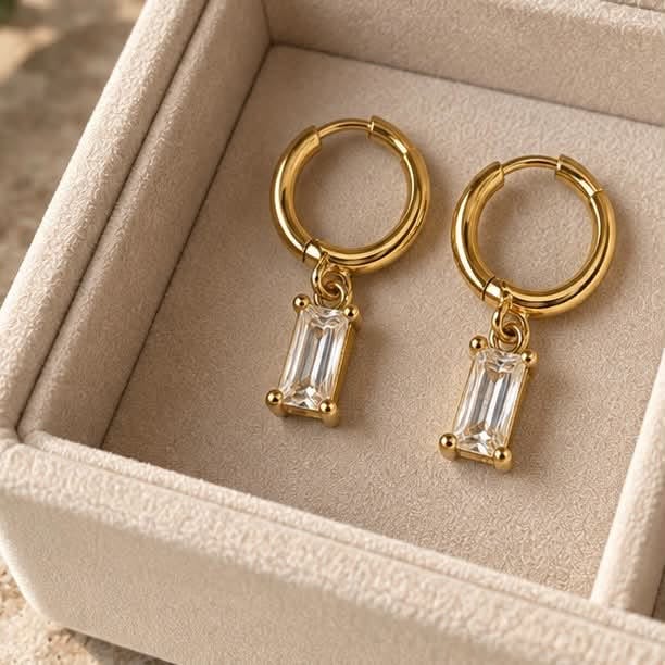 Oorbellen Anine 18K verguld