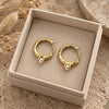 Oorbellen Dee 18K verguld Sterling Zilver